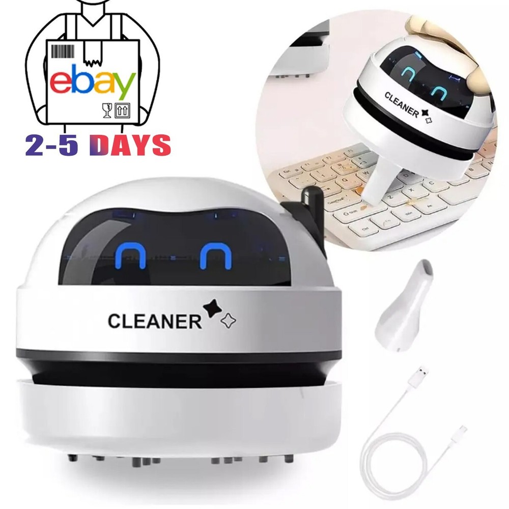 Desk Vacuum Rechargeable Mini Desktop Vacuum Desk Dust Cleaner Energy Saving