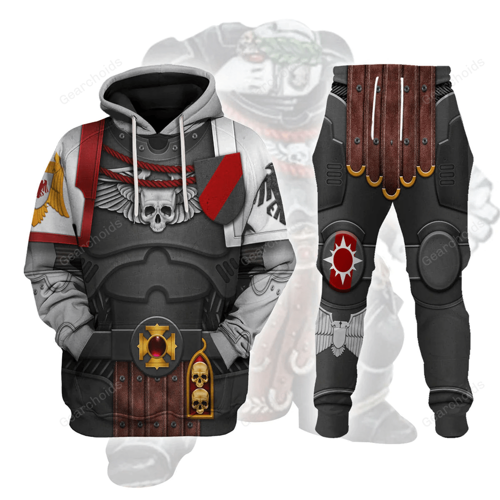 Raven Guard Captain Custom Cosplay Hoodie and Sweatpants Set-image