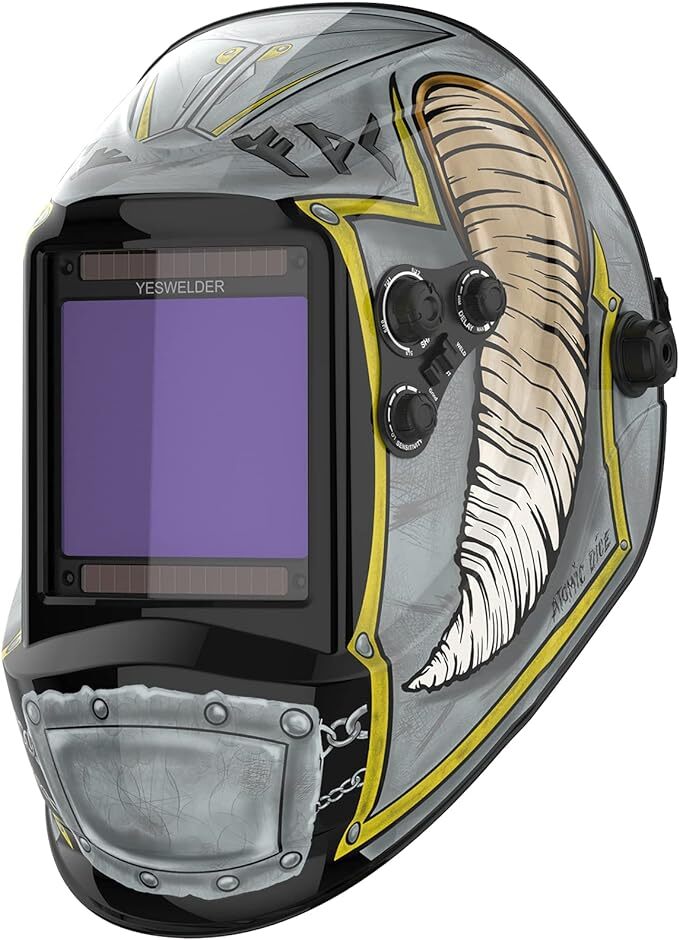 Berserker Large View Auto Darkening Welding Helmet True Color Welder Helmet