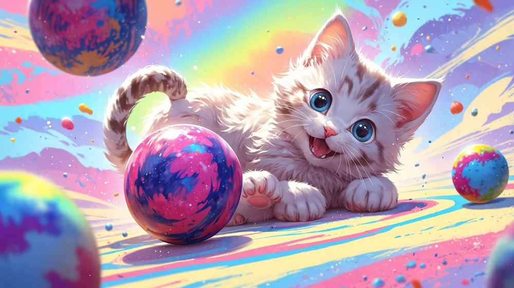 AI Art Digital Image Wallpaper Background for Desktop-image