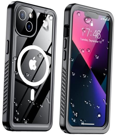 Magnetic for iPhone 13 Case Waterproof,Built-in for iPhone 13 6.1