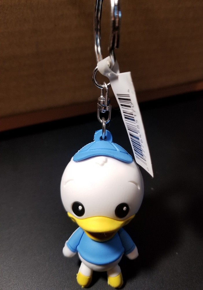 Disney DuckTales Dewey Duck Mystery Figural Keychain Collectible