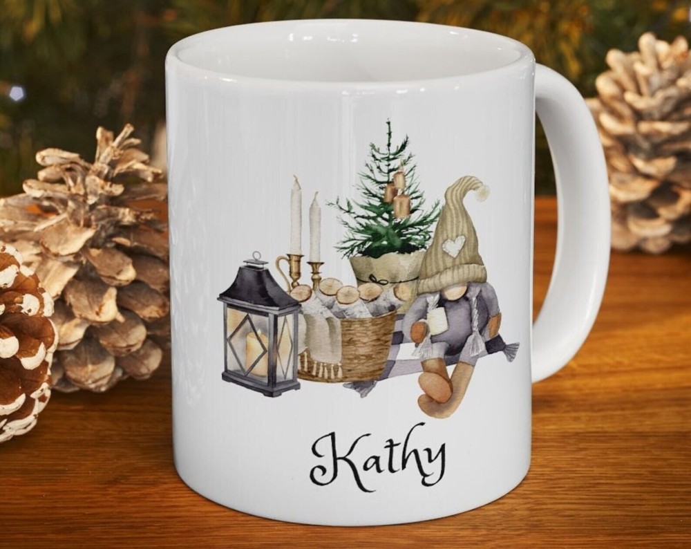 Farmhouse Christmas Mug Christmas Gifts Farmhouse Mug White Elephant Gift