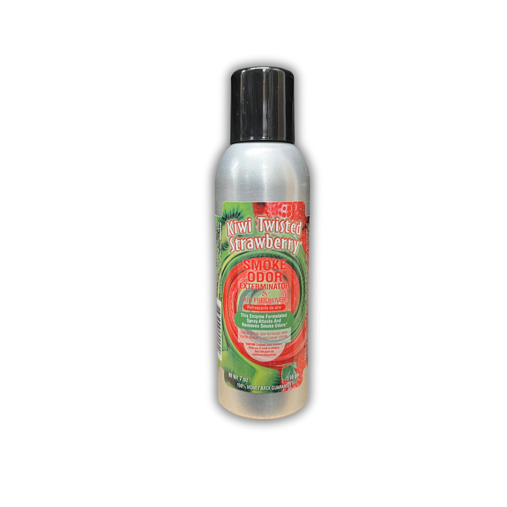 Kiwi Twisted Strawberry- Smoke Odor Exterminator Enzyme Air Freshener 7oz Spray