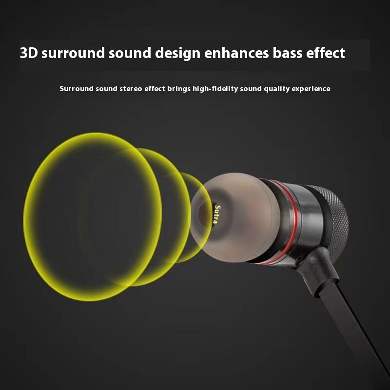 Ultra-long Life Battery Sports Headset Silicone In-ear Bluetooth Headset