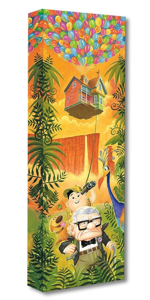 Disney Pixar UP Fine Art Print by Tim Rogerson Limited Edition Journey to Paradise Falls