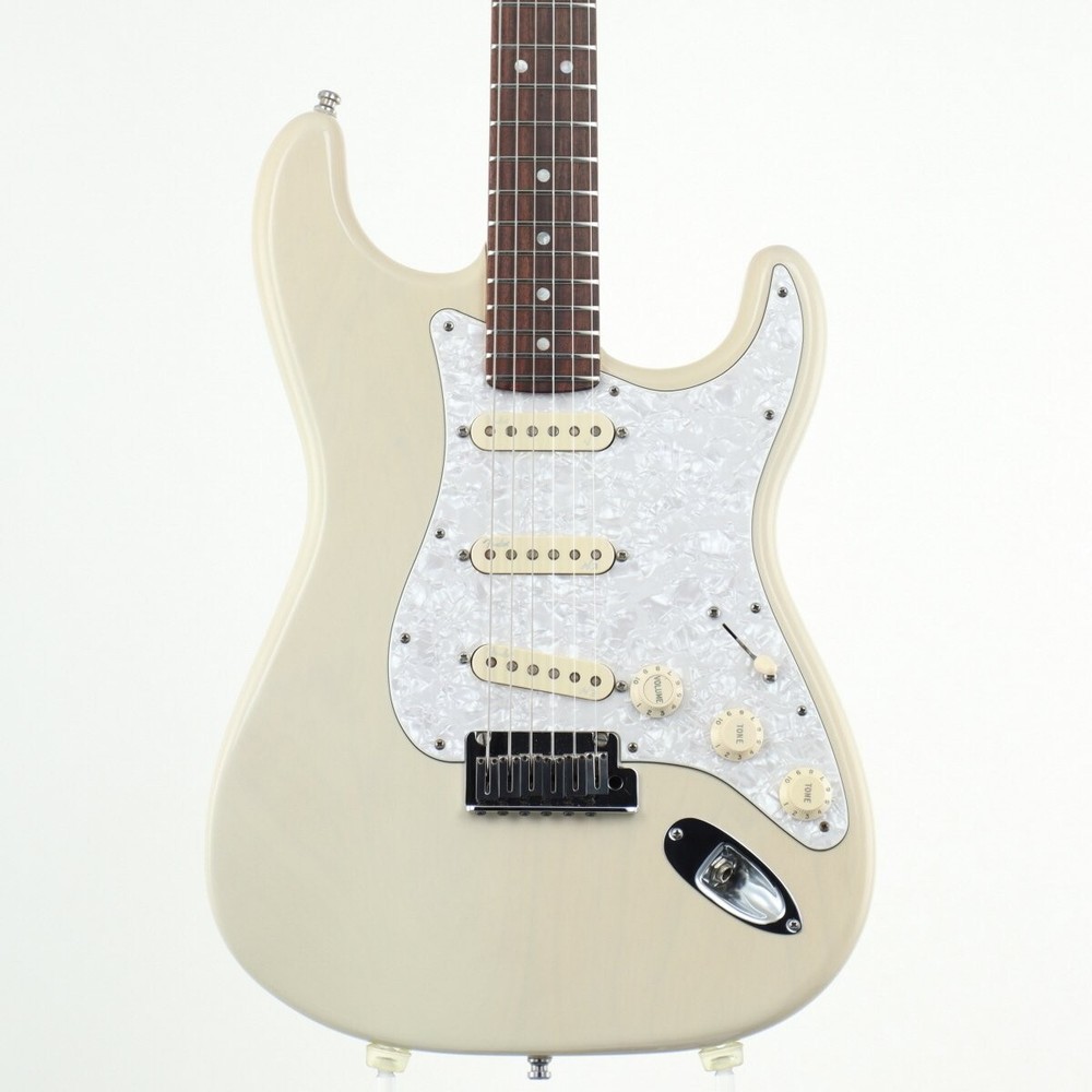 Fender American Deluxe Stratocaster N3 Pickup Ash White Blonde 2013