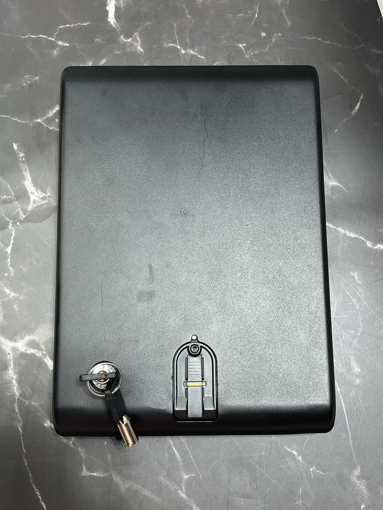 Portable Safe Gun Valuables Biometric Fingerprint 2 Keys Instructions