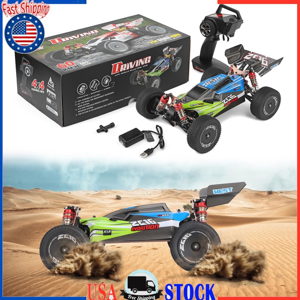 WLtoys 144001 RTR 2.4GHz 60km/h High Speed Drift Racing Car Remote Control UE