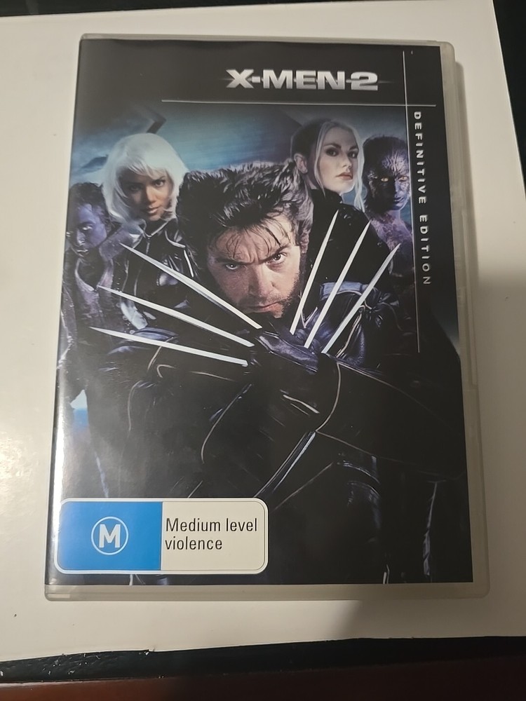 X-men 2 sci-fi action 2-disc DVD movie Hugh Jackman 2007.