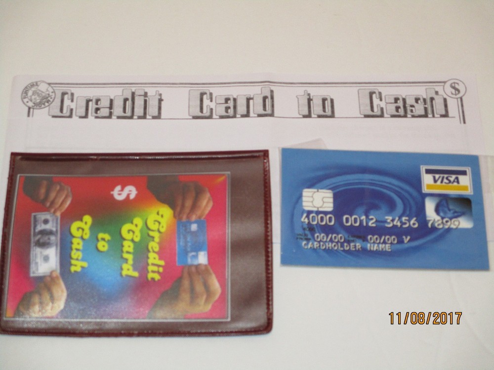 Credit Card To Cash Magic Trick - Easy To Do Close-Up Money Magic Street, Pocket-image