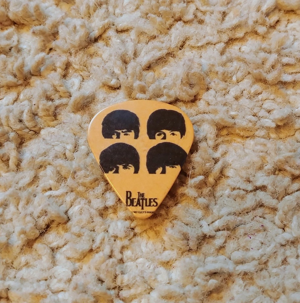 The Beatles Guitar Pick, Collectible Guitar Pick, Paul McCartney George Harrison