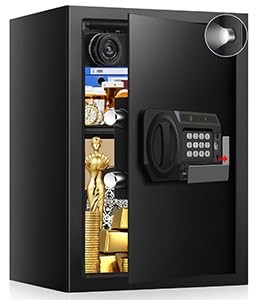 3.0 Cu Ft Large Fireproof Waterproof Digital Safe for Home Anti-Theft Security