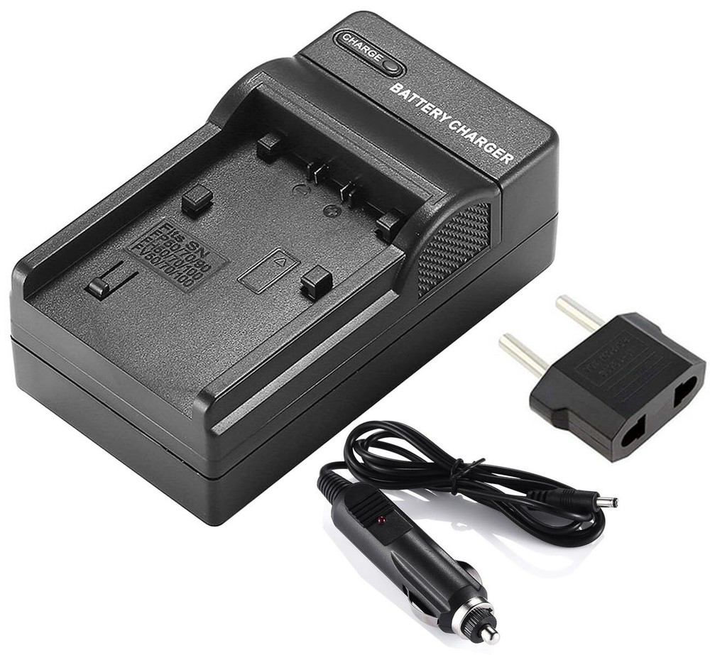 Battery Charger For Canon LEGRIA HFM300 HFM306 HFM307 HFM400 HFM406 Camcorder