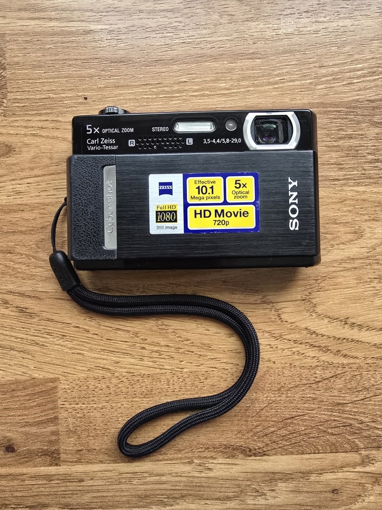 Sony Cyber-shot DSC-T500 10.1MP Digital Camera with Touchscreen-image