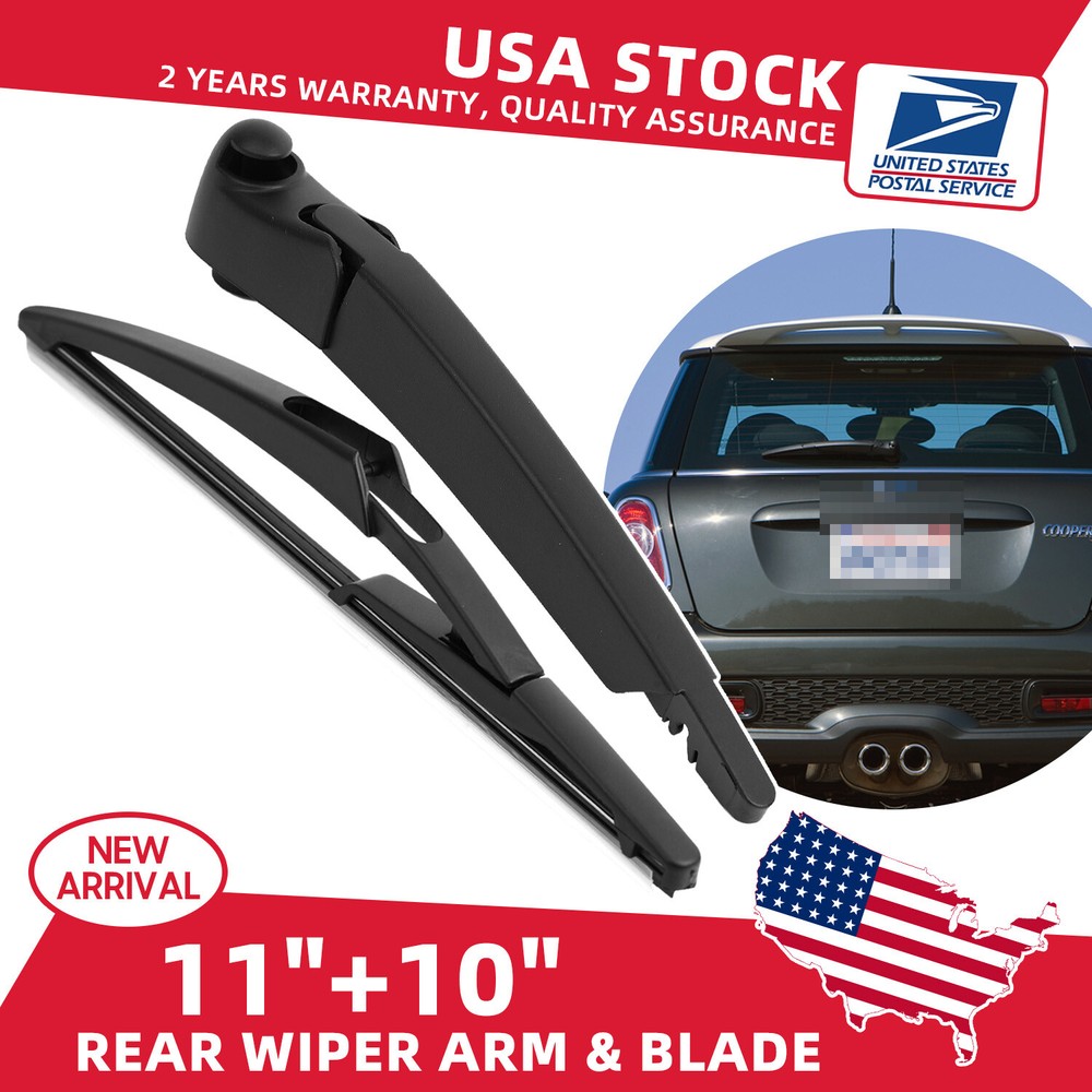 Mini Cooper S R56 2007-2015 Rear Wiper Arm & Blade Set MR971507 MR971508