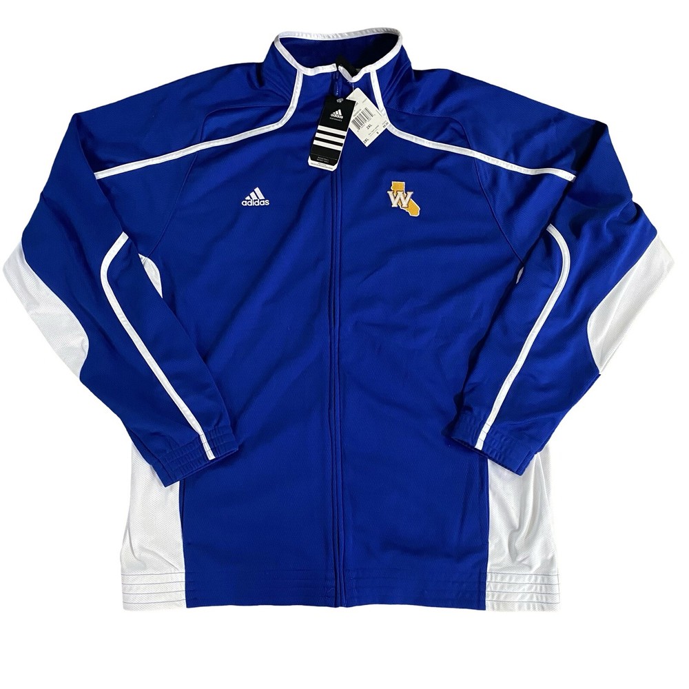 2010 Adidas Golden State Warriors Pro Team Jacket Sz 2XL 25.5