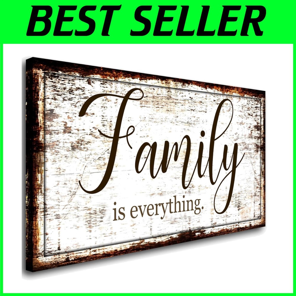 Rustic Family Quote Canvas Art 20