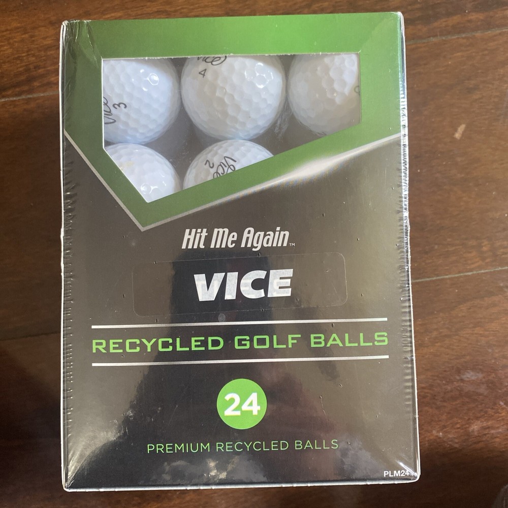 24 Vice Premium Recycled Golf Balls SEALED Box FREE Same Day Shipping-image