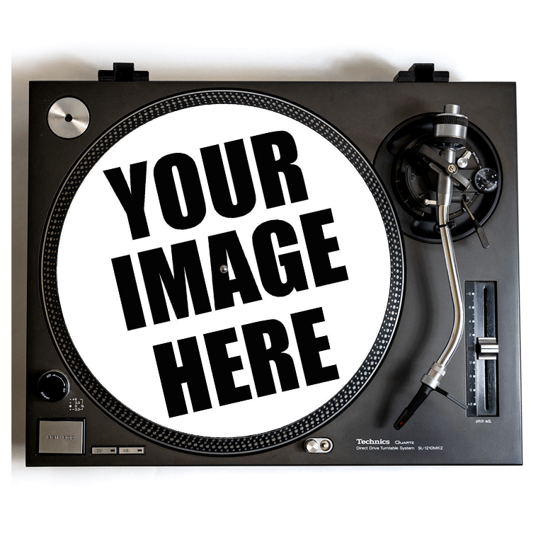 Custom DJ Slipmat with Your Image – Fits Any Turntable-image