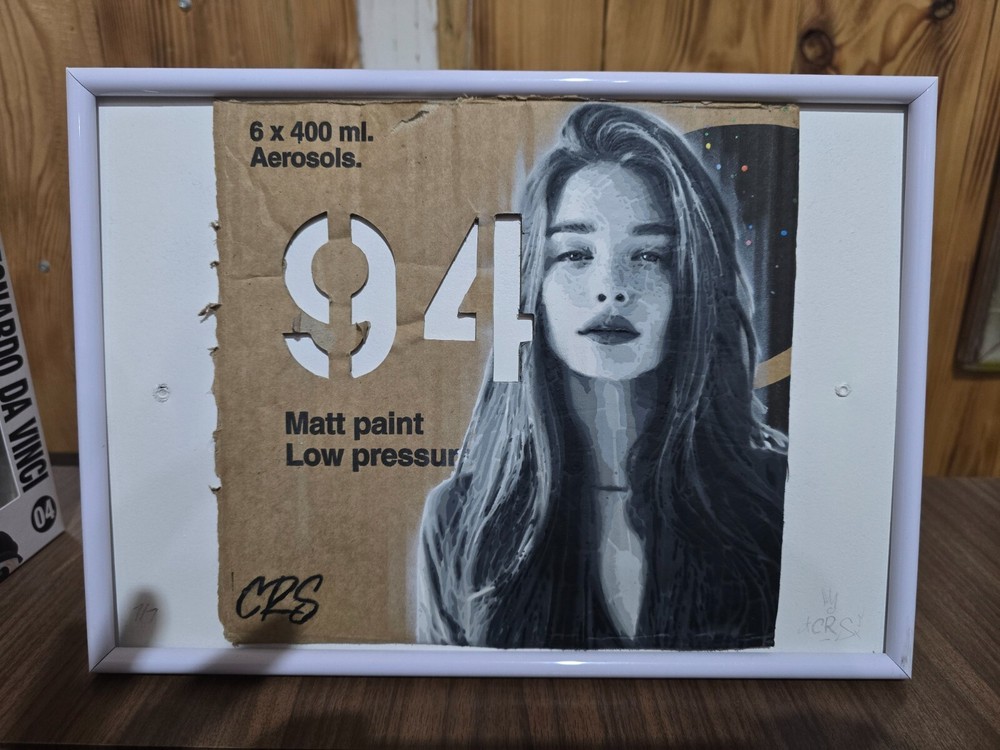 Original Painting by CRS. Known as the Banksy of Cyprus