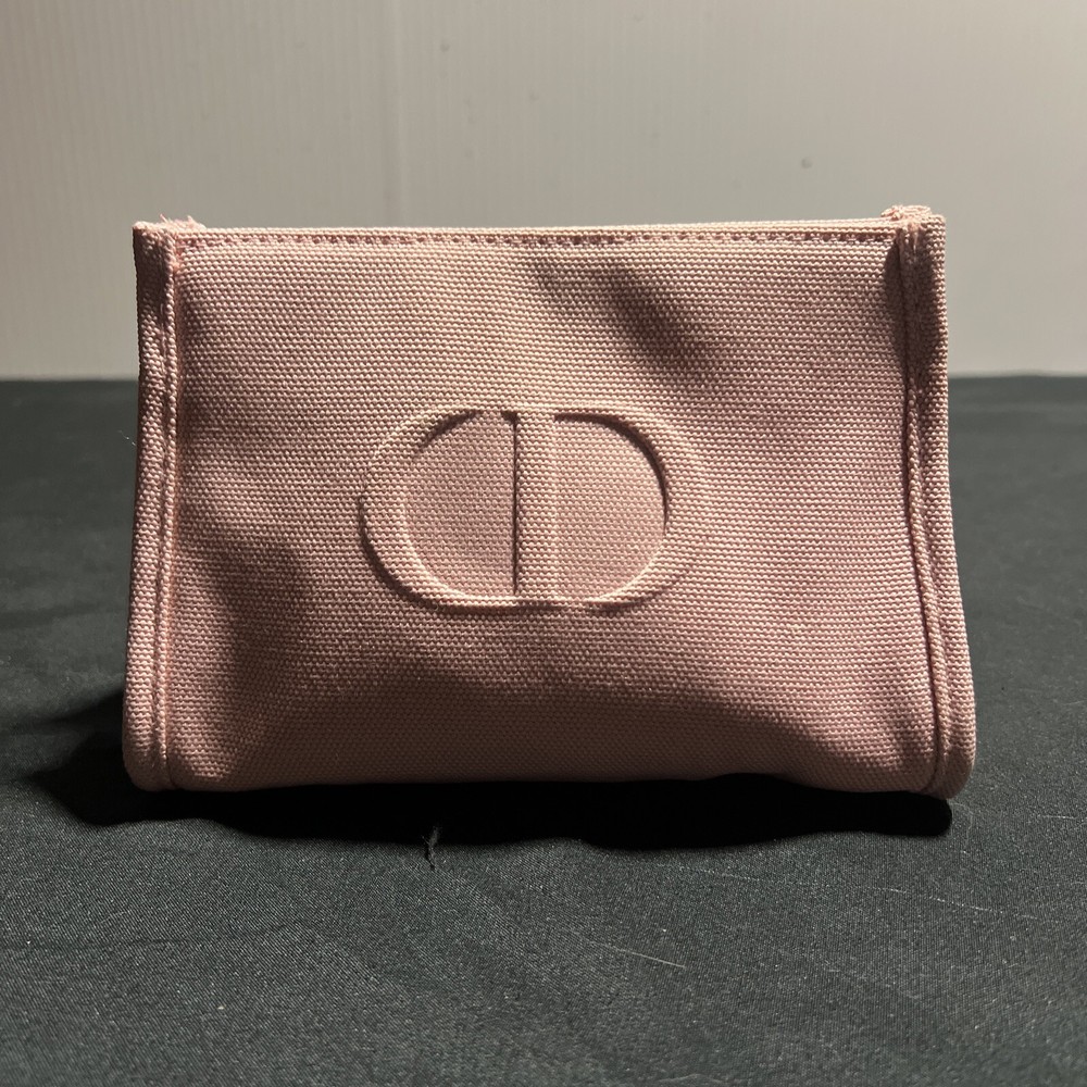 Dior Makeup Bag Cosmetic Pouch Pink Promo Gift No Box
