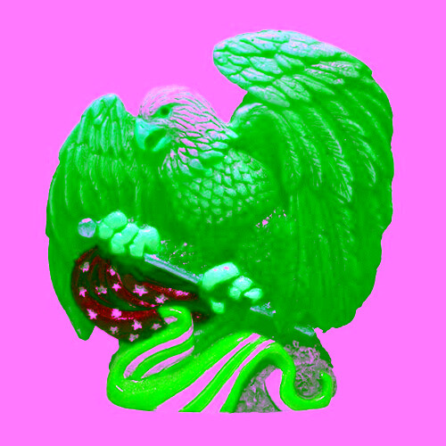 American Hero Series American Eagle Resin Ornament 1 Co