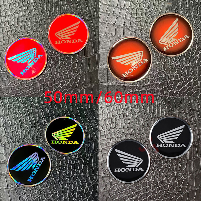 Motorcycle 3D Domed Fuel Tank Emblem Decals for Wing Badge Racing Sticker CBR