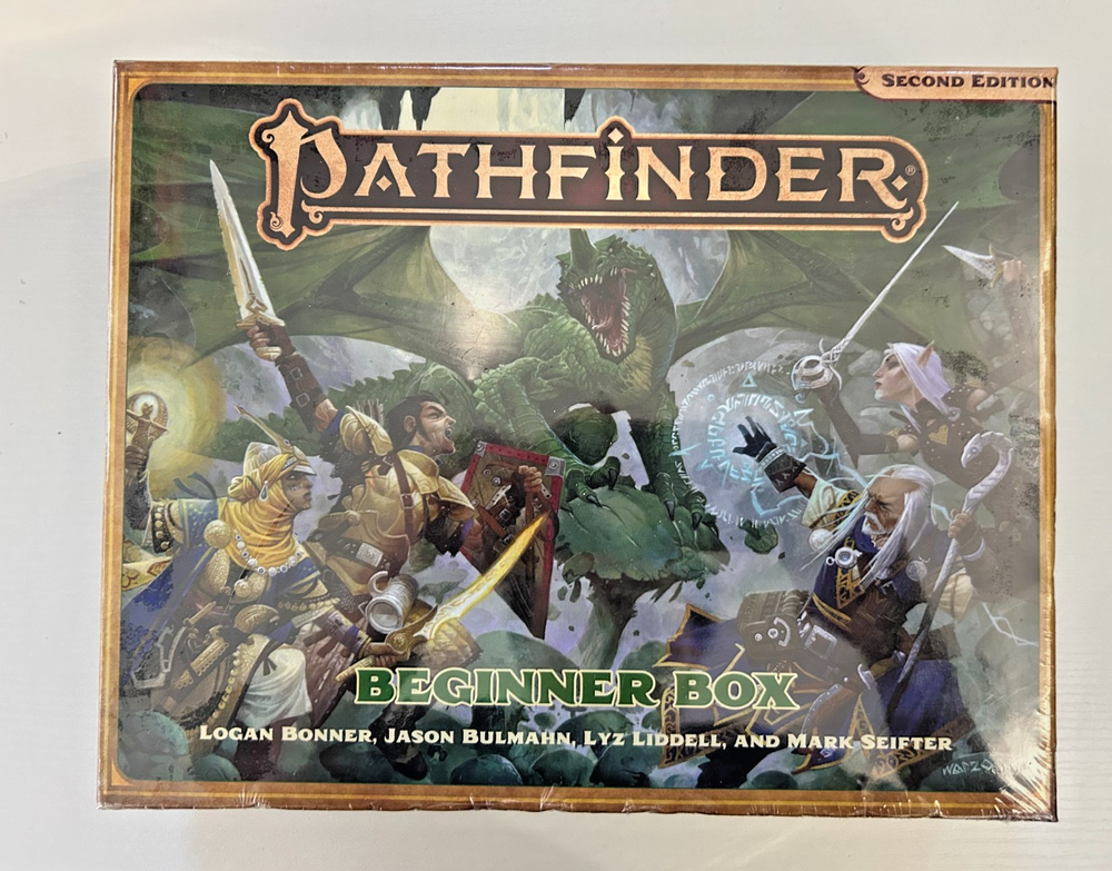Pathfinder Beginner Box RPG Starter Set by Bonner Liddell Bulmahn Seifter 2020 Adventure Game  
