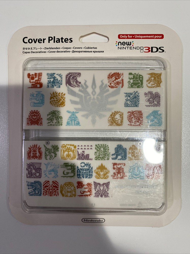 New Nintendo 3DS Kisekae Cover Plates - Monster Hunter Variant #1