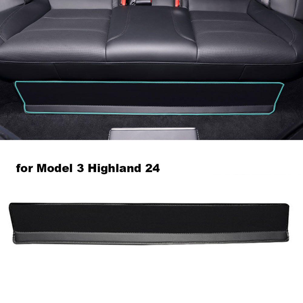 Rear Seat Lower Full Surround Protective Mat for Tesla 2024 Model 3 Highland
