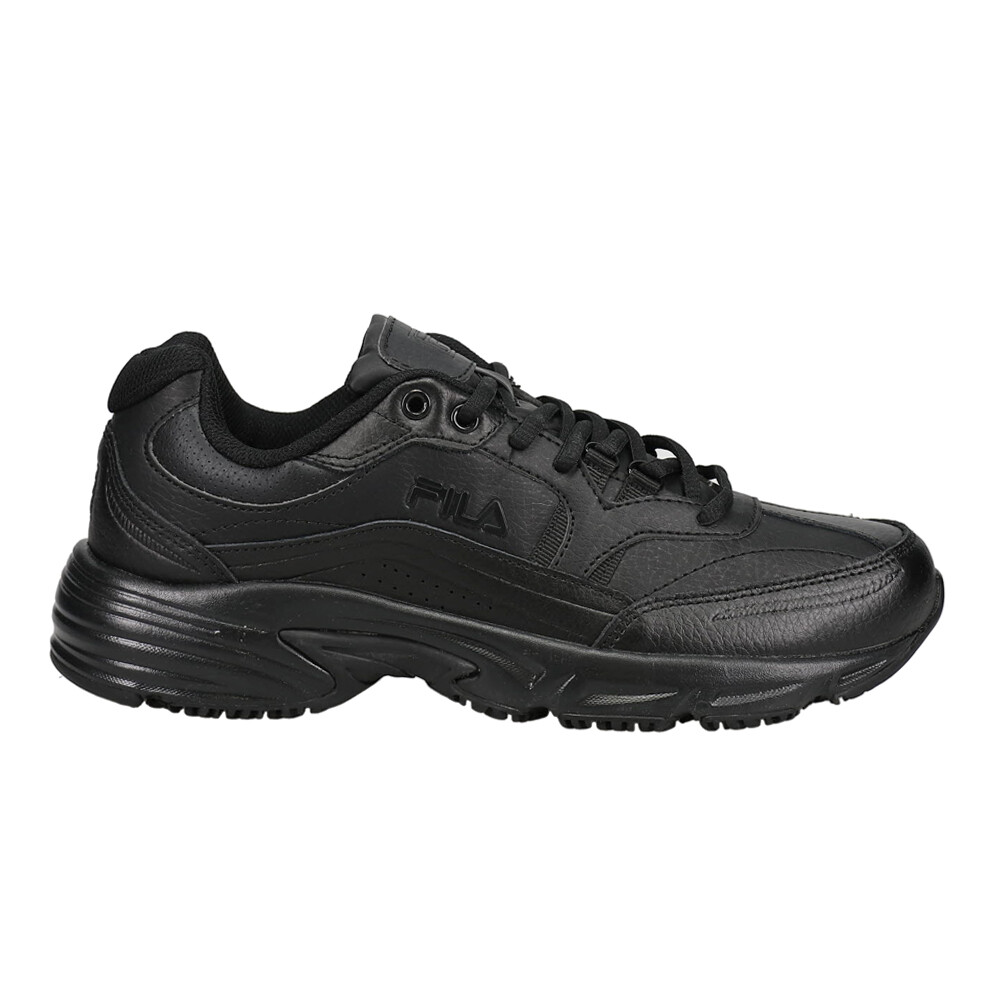 Fila Memory Workshift Slip Resistant Soft Toe Work Shoes Mens Black 1SG30002-001