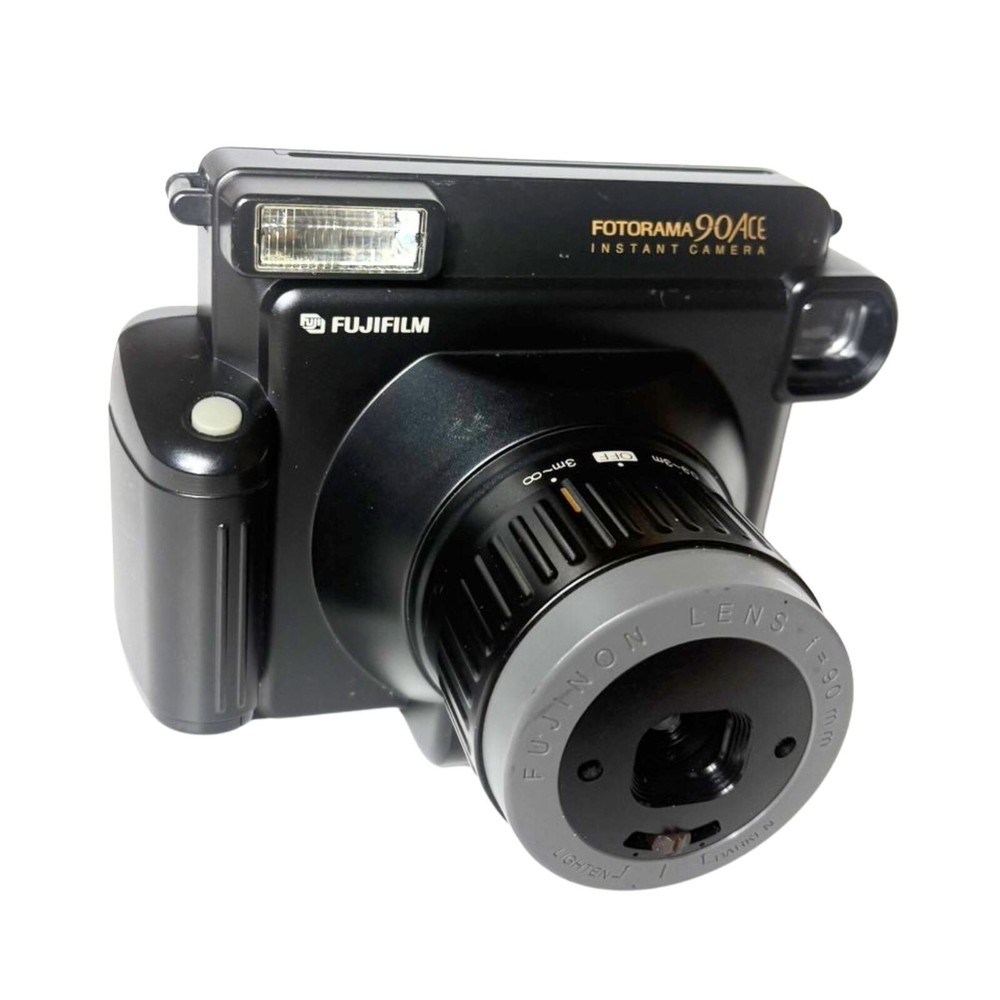 FUJIFILM Fotorama 90 ACE instant camera with Fujinon 90mm lens Japan Black