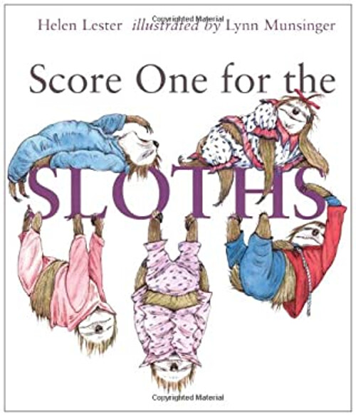 Score One for the Sloths Reinforced Library Binding Helen Lester