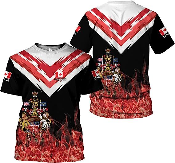 Custom Canada Hoodie with Flag Design for Men & Women-image