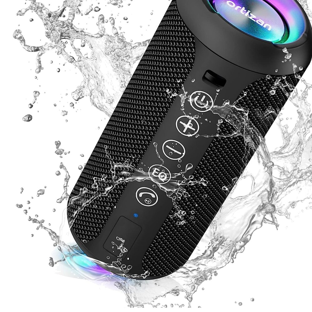 Portable 24W Bluetooth Speaker with Rich Bass & 30H Playtime for Gifts
