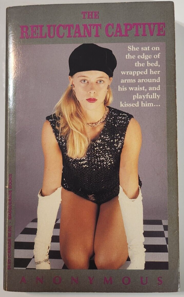 The Reluctant Captive Anonymous Masquerade Books 1992 первое издание PB РЕДКАЯ ВИНТАЖНАЯ БОЛЬШЕ НЕ ИЗДАЮЩАЯСЯ