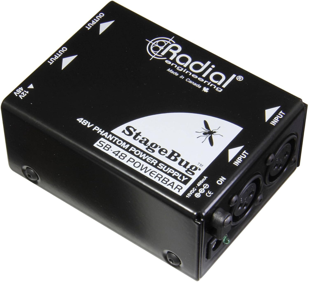 Radial Stagebug SB-48 Phantom Power Supply