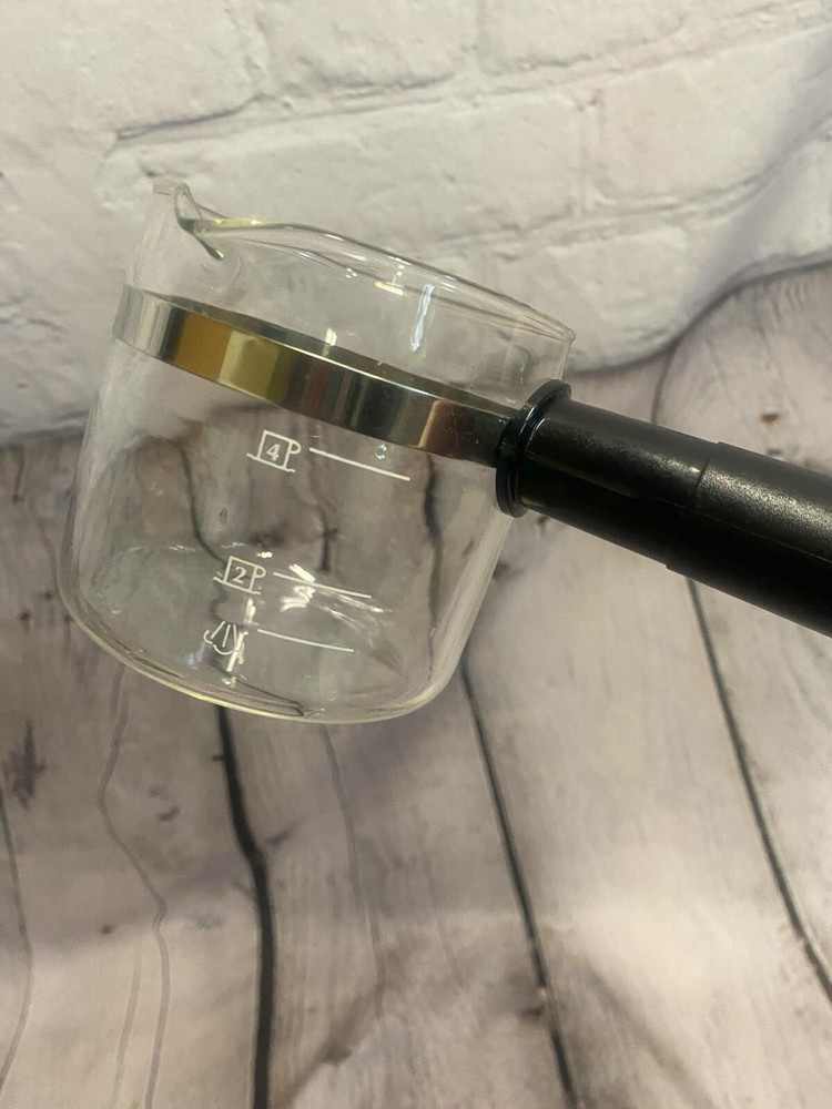 Mr Coffee Espresso Glass 4 Cup Carafe No Lid ECM3 ECM150 ECM160 ECM250 ECM260