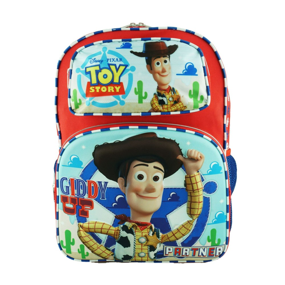 Large Backpack - Disney - Toys Story Woody 3D Pop-up EVA Molded 16