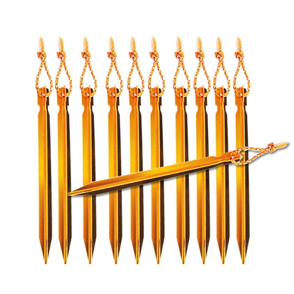 8 Pcs Sand Peg Aluminium Yellow Container Key Chain Bracket Blue Tourmaline