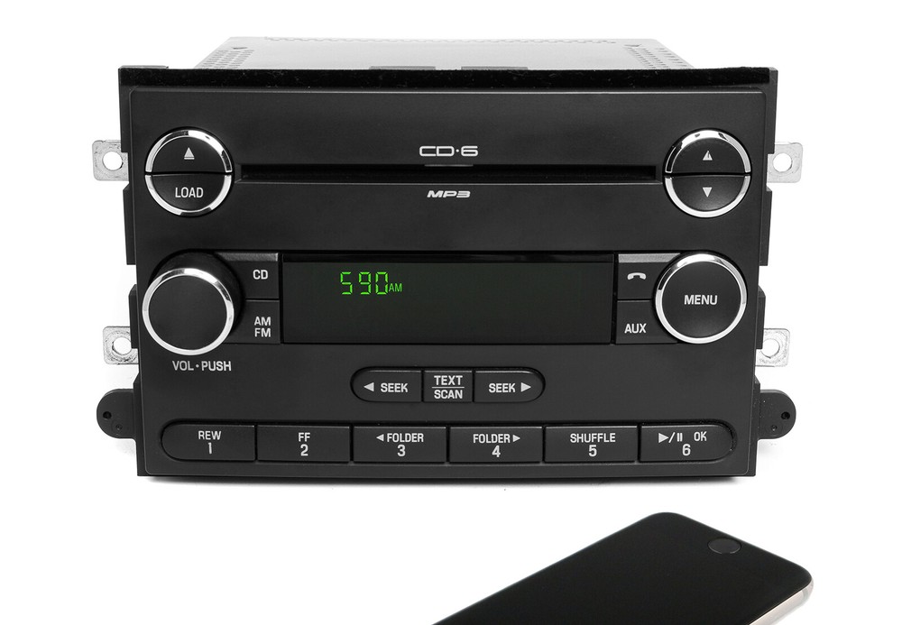 08 Ford F150 Lincoln LT AM FM CD Player Radio w Bluetooth Upgrade 8L3T-18C815-KC