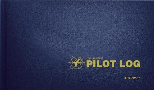 The Standard Pilot Log (Navy Blue) (Hardback)