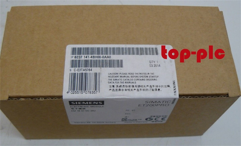 New Siemens 6ES7 141-4BH00-0AA0 / 6ES7 141-4BH00-0AA0 Electronic Module
