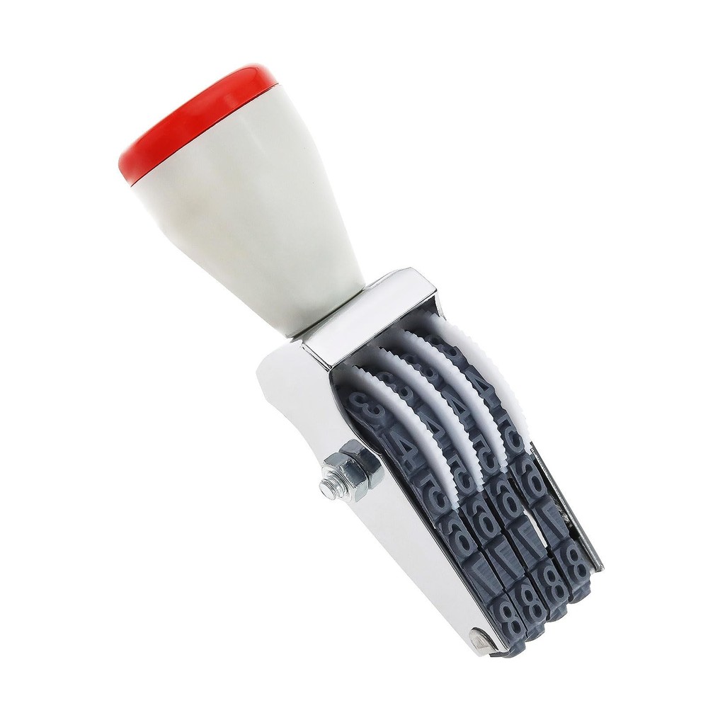 4 Digit Adjustable Number Roller Stamp for Office Date Marking
