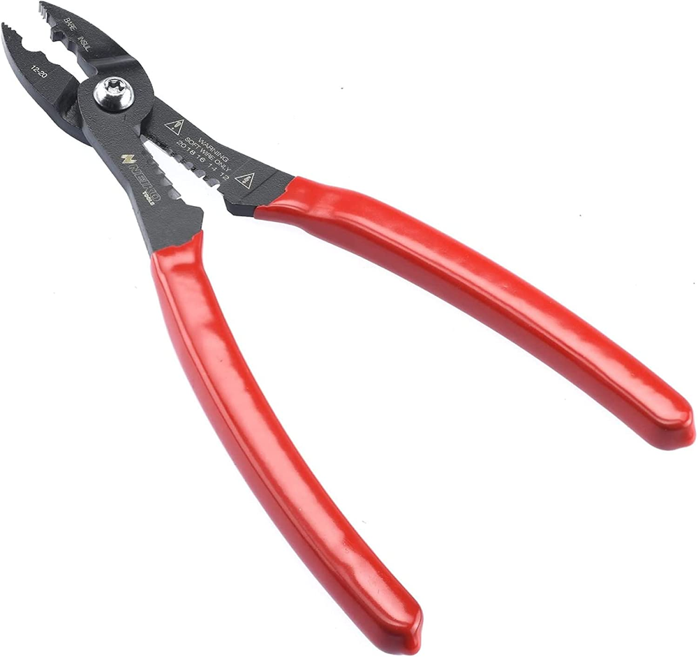 02037A Compact Wire Stripper | 4-In-1 Multi Purpose Electricians Pliers