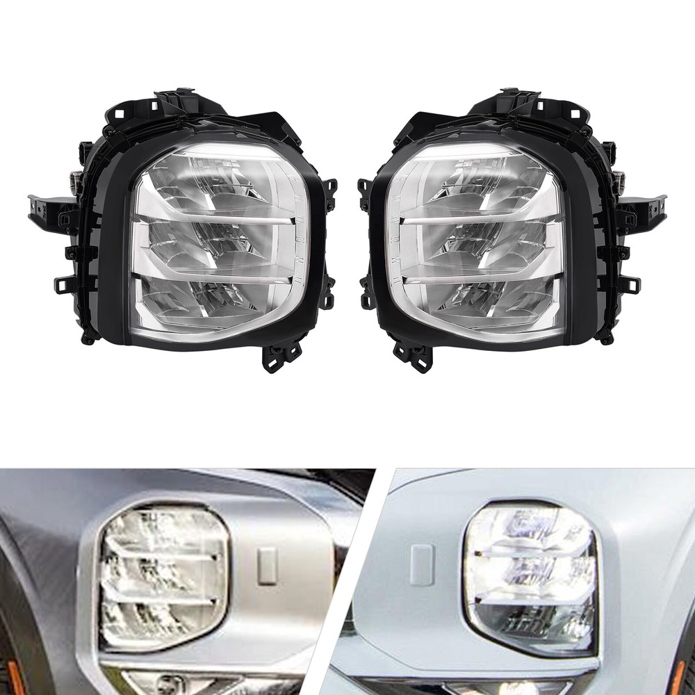 LED Front Headlights Headlamps Left & Right Side For 2022 Mitsubishi Outlander
