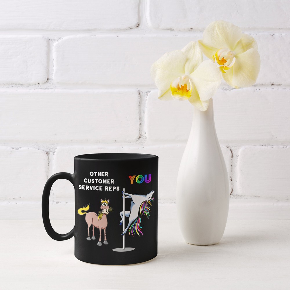 Customer Service Rep Unicorn Mug Cup Thank You Gift For Coworker Leaving Gift-image