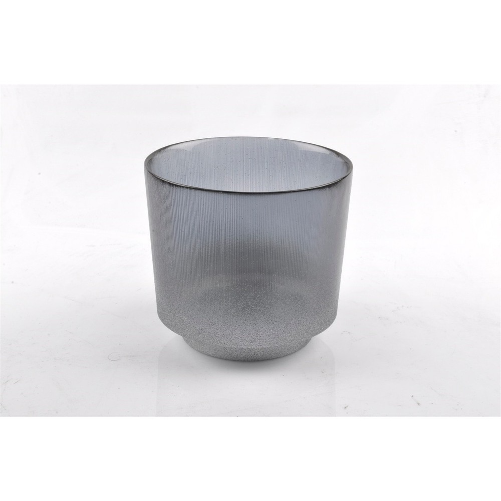 LG Grip Grey & Silver Glitter Votive Holder