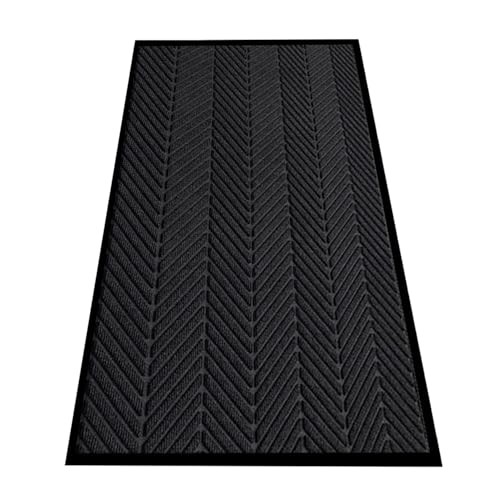 Front Door Mat,3'x4' Commercial Floor Mat Indoor Outdoor Entrance, Heavy Duty
